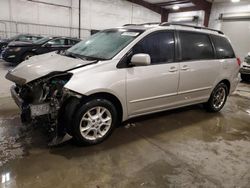 Salvage cars for sale at Avon, MN auction: 2006 Toyota Sienna XLE