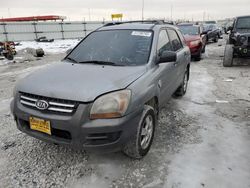 Salvage cars for sale at Cahokia Heights, IL auction: 2007 KIA Sportage LX