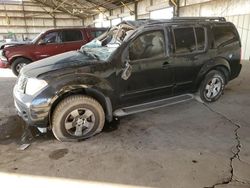 Salvage cars for sale from Copart Phoenix, AZ: 2007 Nissan Pathfinder LE