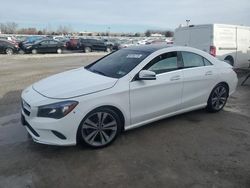 Mercedes-Benz cla-Class salvage cars for sale: 2019 Mercedes-Benz CLA 250 4matic