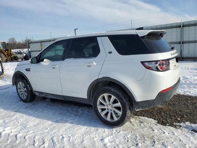 2018 Land Rover Discovery Sport SE