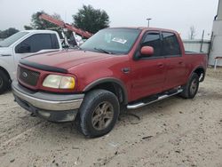 Salvage cars for sale at Apopka, FL auction: 2002 Ford F150 Supercrew