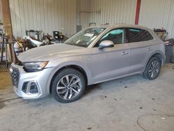 Salvage cars for sale at Appleton, WI auction: 2022 Audi Q5 Prestige 45