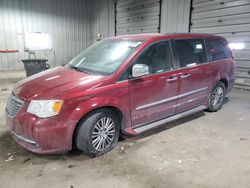 Salvage cars for sale at Franklin, WI auction: 2014 Chrysler Town & Country Touring L