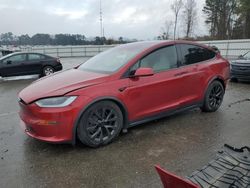 Salvage cars for sale at Dunn, NC auction: 2024 Tesla Model X