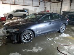 Salvage cars for sale at Lexington, KY auction: 2015 Acura TLX