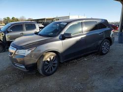 Salvage cars for sale at Tanner, AL auction: 2014 Acura MDX Technology