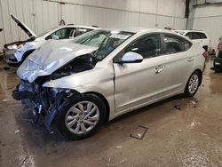 Salvage cars for sale at Franklin, WI auction: 2018 Hyundai Elantra SE