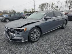 Salvage cars for sale at Riverview, FL auction: 2019 Audi A8 L