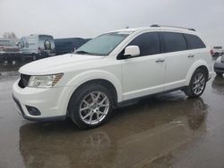 Salvage cars for sale from Copart Hayward, CA: 2012 Dodge Journey Crew