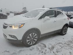 Salvage cars for sale from Copart Woodhaven, MI: 2018 Buick Encore Preferred II