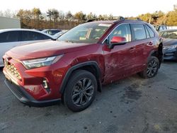 Salvage cars for sale at Exeter, RI auction: 2023 Toyota Rav4 XLE Premium