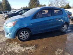 Salvage cars for sale at Finksburg, MD auction: 2014 Mitsubishi Mirage ES