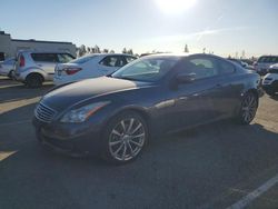 Salvage cars for sale at Rancho Cucamonga, CA auction: 2010 Infiniti G37 Base