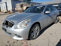 Salvage cars for sale at Pekin, IL auction: 2012 Infiniti G37