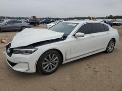 Salvage cars for sale at Houston, TX auction: 2021 BMW 740 I