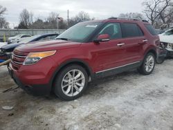 Salvage cars for sale from Copart Wichita, KS: 2014 Ford Explorer Limited