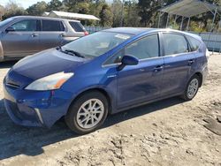 Salvage cars for sale from Copart Savannah, GA: 2012 Toyota Prius V