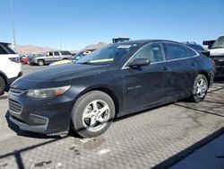 Chevrolet Vehiculos salvage en venta: 2016 Chevrolet Malibu LS