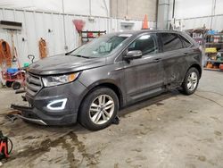 Salvage cars for sale at Mcfarland, WI auction: 2016 Ford Edge SEL