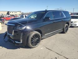 Salvage cars for sale at Wilmer, TX auction: 2021 Cadillac Escalade ESV Premium Luxury