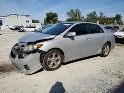 Salvage cars for sale at Opa Locka, FL auction: 2013 Toyota Corolla Base