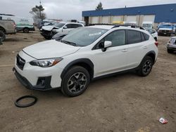 Salvage cars for sale from Copart Woodhaven, MI: 2019 Subaru Crosstrek Premium