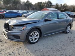 Salvage cars for sale at Mendon, MA auction: 2020 Volkswagen Passat SE