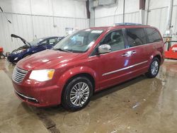 Chrysler Town & Country Touring l salvage cars for sale: 2014 Chrysler Town & Country Touring L