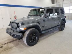 Salvage cars for sale from Copart Sandston, VA: 2021 Jeep Wrangler Unlimited Sahara