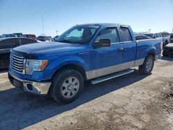 Salvage cars for sale at Indianapolis, IN auction: 2012 Ford F150 Super Cab