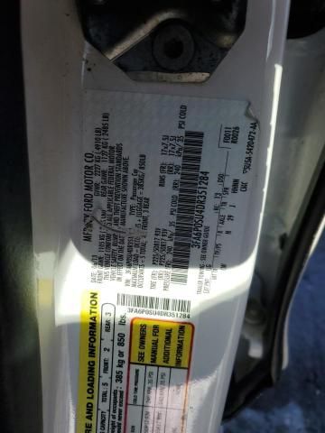 2013 Ford Fusion Titanium Phev