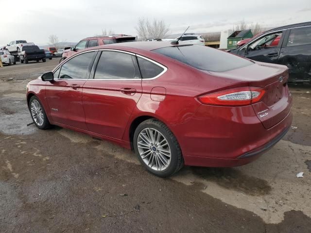 2014 Ford Fusion SE Hybrid