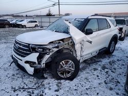 Salvage cars for sale at Windsor, NJ auction: 2022 Ford Explorer XLT