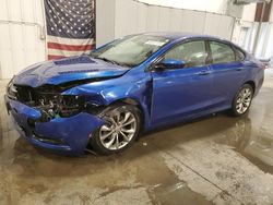 Chrysler salvage cars for sale: 2015 Chrysler 200 S