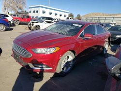 Salvage cars for sale at Albuquerque, NM auction: 2018 Ford Fusion SE