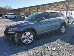 Salvage cars for sale at Cartersville, GA auction: 2019 Volkswagen Atlas SE