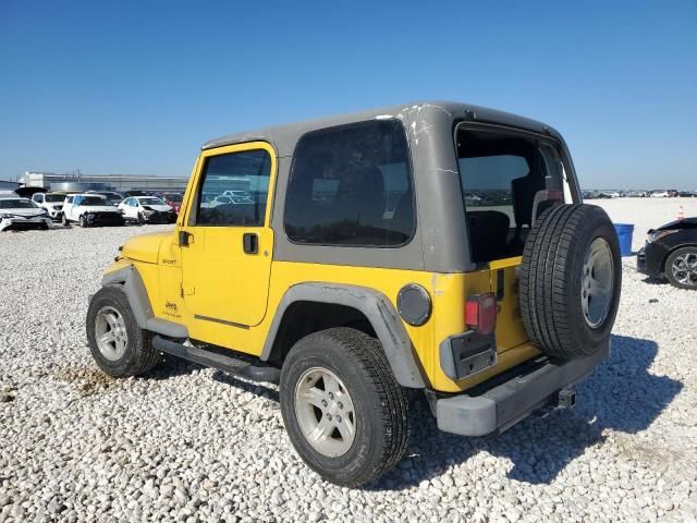 2004 Jeep Wrangler / TJ Sport