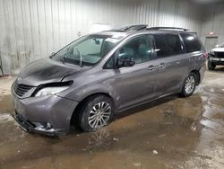 Salvage cars for sale from Copart Franklin, WI: 2015 Toyota Sienna XLE