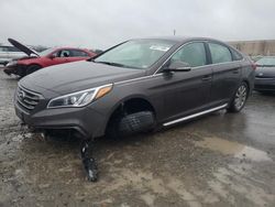 Salvage cars for sale at Fredericksburg, VA auction: 2017 Hyundai Sonata Sport