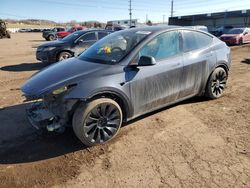 Salvage cars for sale at auction: 2022 Tesla Model Y