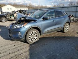 Salvage cars for sale at York Haven, PA auction: 2020 Ford Escape Titanium