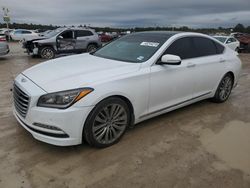 Salvage cars for sale at Houston, TX auction: 2015 Hyundai Genesis 5.0L