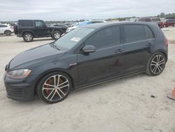 Salvage cars for sale at Houston, TX auction: 2017 Volkswagen GTI S/SE