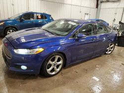 Salvage cars for sale at Franklin, WI auction: 2016 Ford Fusion SE