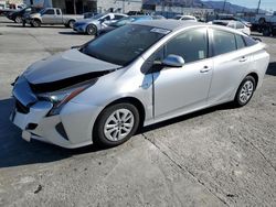 Salvage cars for sale at Sun Valley, CA auction: 2017 Toyota Prius