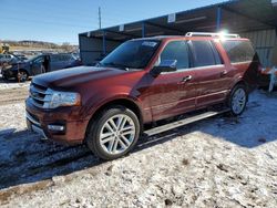 Carros salvage sin ofertas aún a la venta en subasta: 2017 Ford Expedition EL Platinum