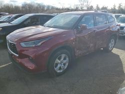 Toyota salvage cars for sale: 2022 Toyota Highlander Hybrid LE