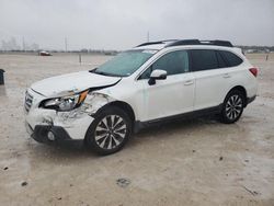 Salvage cars for sale at New Braunfels, TX auction: 2015 Subaru Outback 3.6R Limited