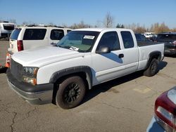 Salvage cars for sale at Woodburn, OR auction: 2003 Chevrolet Silverado C1500